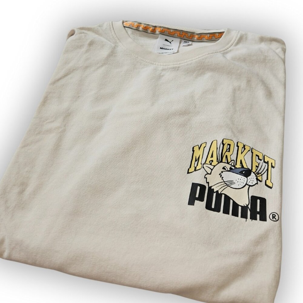 PUMA X MARKET EXCLUSIVE LIMITED EDITION MENS SHORTSLEEVE T-SHIRT SIZE LARGE